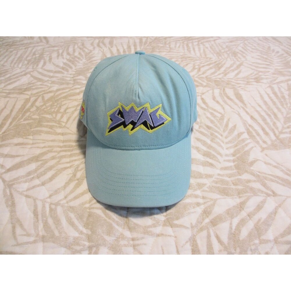 Swag Aqua Blue Snapback Ball Cap